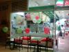 dining area counter's left side